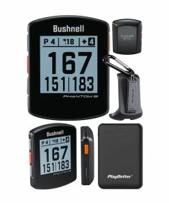 Bushnell Phantom 2 Handheld Golf GPS -Wedges Sales BUSHNELL PHANTOM 2 BLACK BUNDLE
