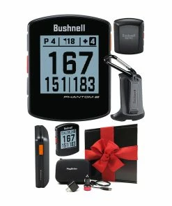 Bushnell Phantom 2 Handheld Golf GPS -Wedges Sales BUSHNELL PHANTOM 2 BLACK GIFT BOX BUNDLE