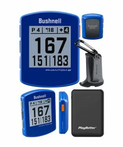 Bushnell Phantom 2 Handheld Golf GPS -Wedges Sales BUSHNELL PHANTOM 2 BLUE BUNDLE