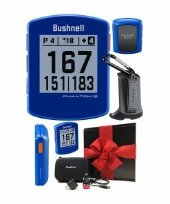 Bushnell Phantom 2 Handheld Golf GPS -Wedges Sales BUSHNELL PHANTOM 2 BLUE GIFT BOX BUNDLE
