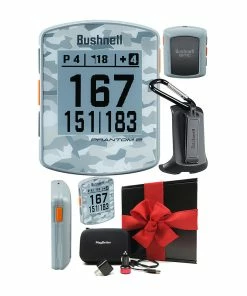 Bushnell Phantom 2 Handheld Golf GPS -Wedges Sales BUSHNELL PHANTOM 2 GRAY CAMO GIFT BOX BUNDLE