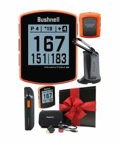 Bushnell Phantom 2 Handheld Golf GPS -Wedges Sales BUSHNELL PHANTOM 2 ORANGE GIFT BOX BUNDLE
