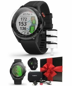 Garmin Approach S62 GPS Golf Smartwatch 38 Garmin Approach S62 GPS Golf Smartwatch -Wedges Sales GARMINAPPROACHS62CT10BUNDLEGIFTBOXBUNDLE