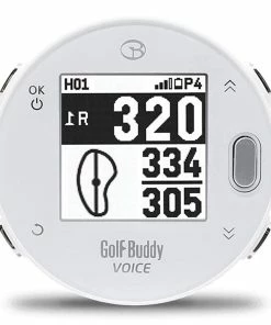GolfBuddy VoiceX Talking Golf GPS -Wedges Sales GOLFBUDDY VoiceX talking gps white 1