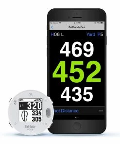 GolfBuddy VoiceX Talking Golf GPS -Wedges Sales GOLFBUDDY VoiceX talking gps white 4