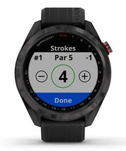 Garmin Approach S42 GPS Golf Watch 32 Garmin Approach S42 GPS Golf Watch -Wedges Sales GarminApproachS42Black 2