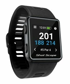 Shot Scope V3 Golf GPS Watch With Performance Tracking 24 Shot Scope V3 Golf GPS Watch With Performance Tracking -Wedges Sales Shot Scope V3 Black 3