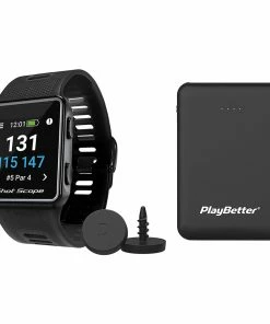 Shot Scope V3 Golf GPS Watch With Performance Tracking 34 Shot Scope V3 Golf GPS Watch With Performance Tracking -Wedges Sales Shot Scope V3 Black Bundle