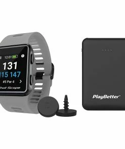 Shot Scope V3 Golf GPS Watch With Performance Tracking 35 Shot Scope V3 Golf GPS Watch With Performance Tracking -Wedges Sales Shot Scope V3 Gray Bundle