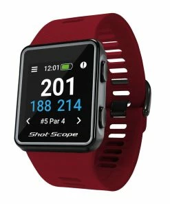 Shot Scope V3 Golf GPS Watch With Performance Tracking 29 Shot Scope V3 Golf GPS Watch With Performance Tracking -Wedges Sales Shot Scope V3 Red 2