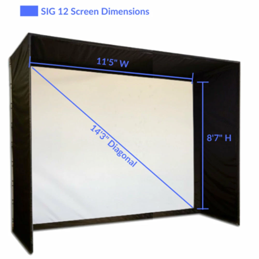 PlayBetter SIG12 Golf Simulator Enclosure 6 PlayBetter SIG12 Golf Simulator Enclosure - Image 4