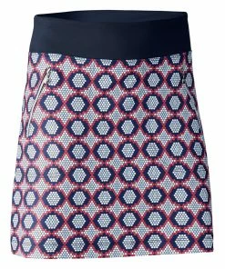 Daily Sports Moa Navy 17in Womens Golf Skort
