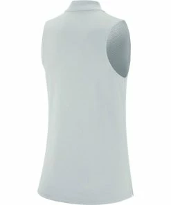 Nike Golf Nike Dri Fit Womens Sleeveless Golf Polo -Wedges Sales 10268 043PUREPLAT 1