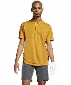 Nike Golf Nike Victory Dri Fit Mens Golf Polo -Wedges Sales 10280 703CHROMEYELL