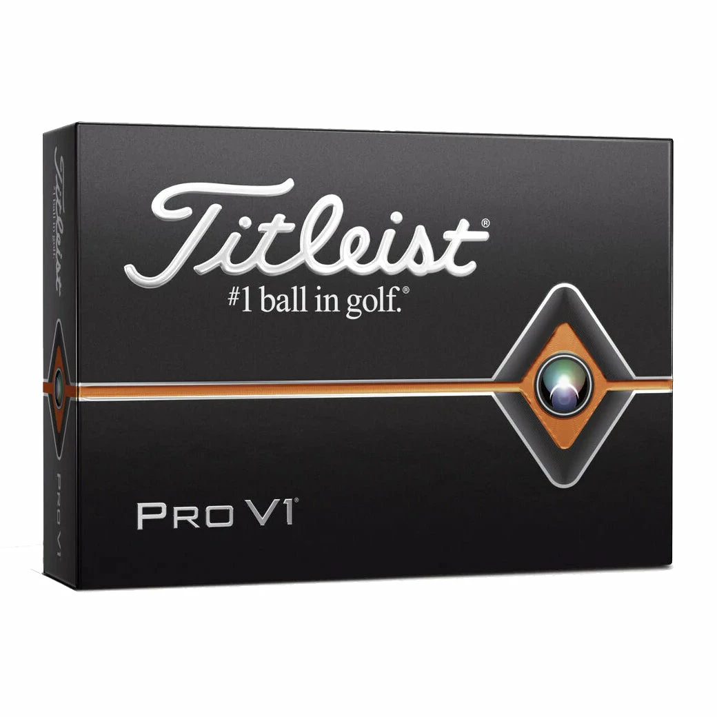 Titleist Pro V1 Yellow Golf Balls - Dozen 2020 3 Titleist Pro V1 Yellow Golf Balls - Dozen 2020