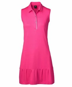 Daily Sports Rita Hot Pink 17in Womens Golf Dress