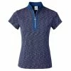Daily Sports Alvina Night Blue Womens Golf Polo -Wedges Sales 11427 574NIGHTBLUE