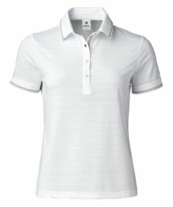 Daily Sports Marika White Womens Golf Polo