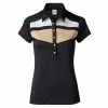 Daily Sports Kayla Black Womens Short Sleeve Golf Polo 2 Daily Sports Kayla Black Womens Short Sleeve Golf Polo -Wedges Sales 11439 999BLACK 081535b6 5c86 437a 9733 d4000f00529a