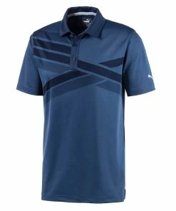 PUMA Golf Puma ALTERKNIT Texture Mens Golf Polo