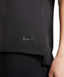Nike Golf Nike Dri Fit Womens Short Sleeve Golf Polo 9 Nike Golf Nike Dri Fit Womens Short Sleeve Golf Polo -Wedges Sales 13300 010BLACK 2
