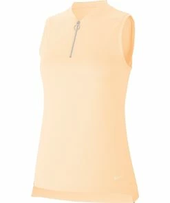 Nike Golf Nike Dri-FIT Zip Womens Sleeveless Golf Polo