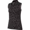 Nike Golf Nike Dri-FIT Fairway Printed Womens Sleeveless Golf Polo
