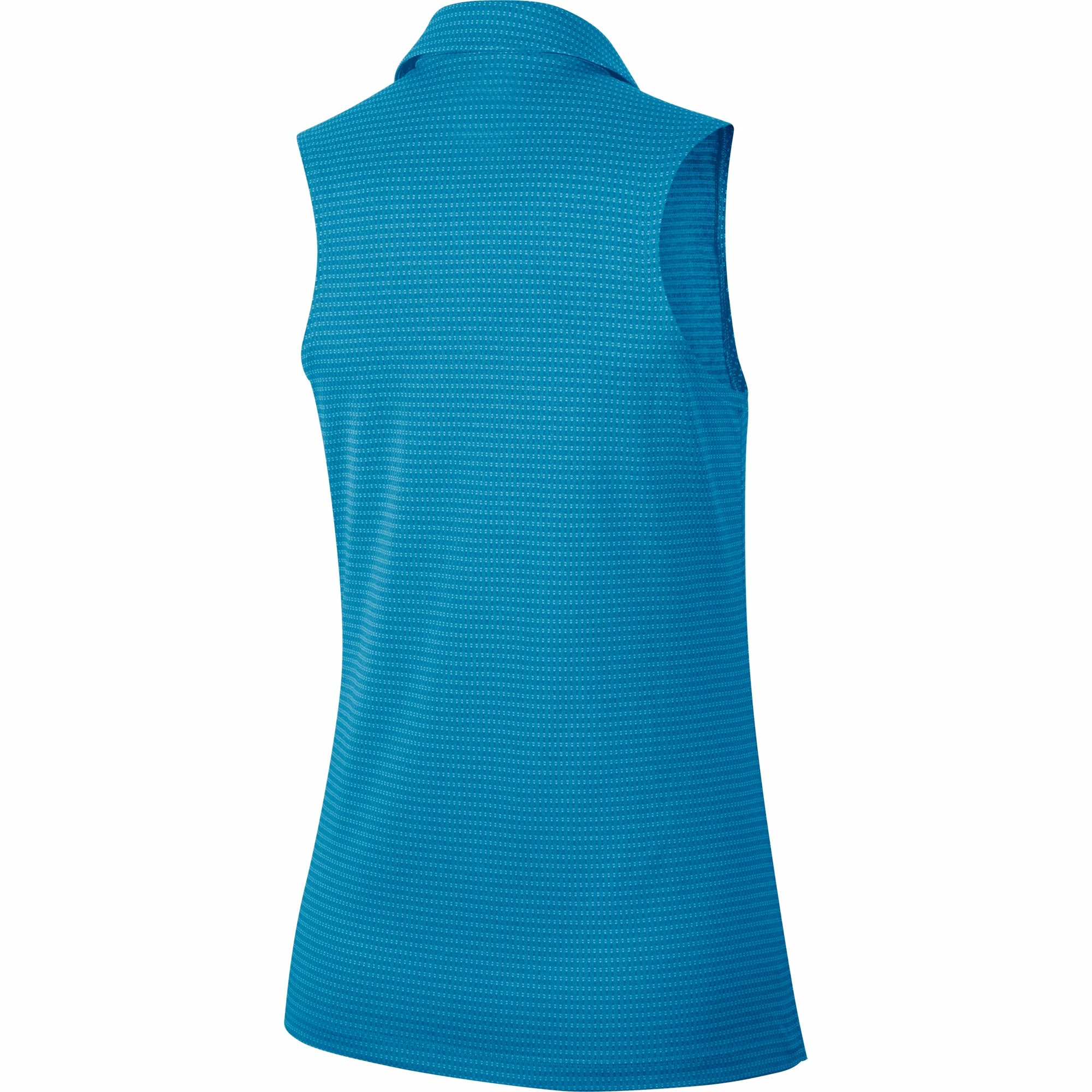 Nike Golf Nike Dri Fit Victory Sleeveless Texture OLC Womens Golf Polo 6 Nike Golf Nike Dri Fit Victory Sleeveless Texture OLC Womens Golf Polo - Image 4