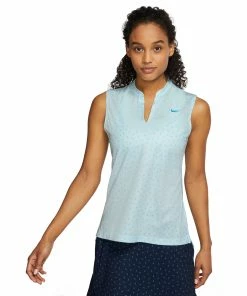 Nike Golf Nike Dri-FIT Victory Printed Womens Sleeveless Golf Polo