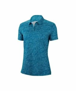 Nike Golf Nike Printed UV Dri Fit Womens Golf Polo