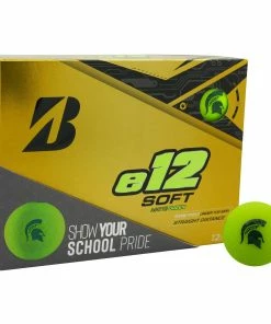 Bridgestone E12 SOFT Michigan State Spartans Golf Balls - Dozen