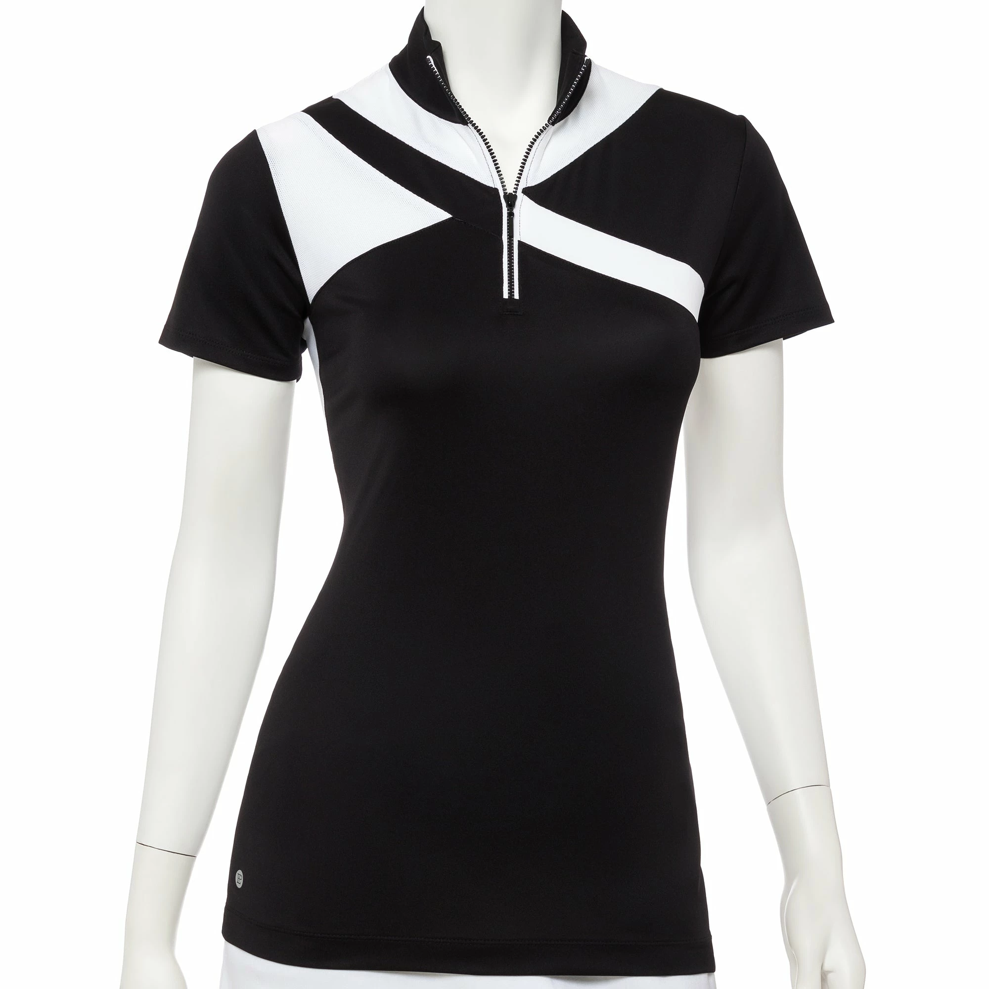 EP NY Work It Graphic Blocked Womens Golf Polo 3 EP NY Work It Graphic Blocked Womens Golf Polo