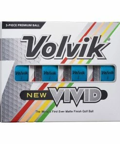 Volvik Vivid Blue Golf Balls 12-Pack