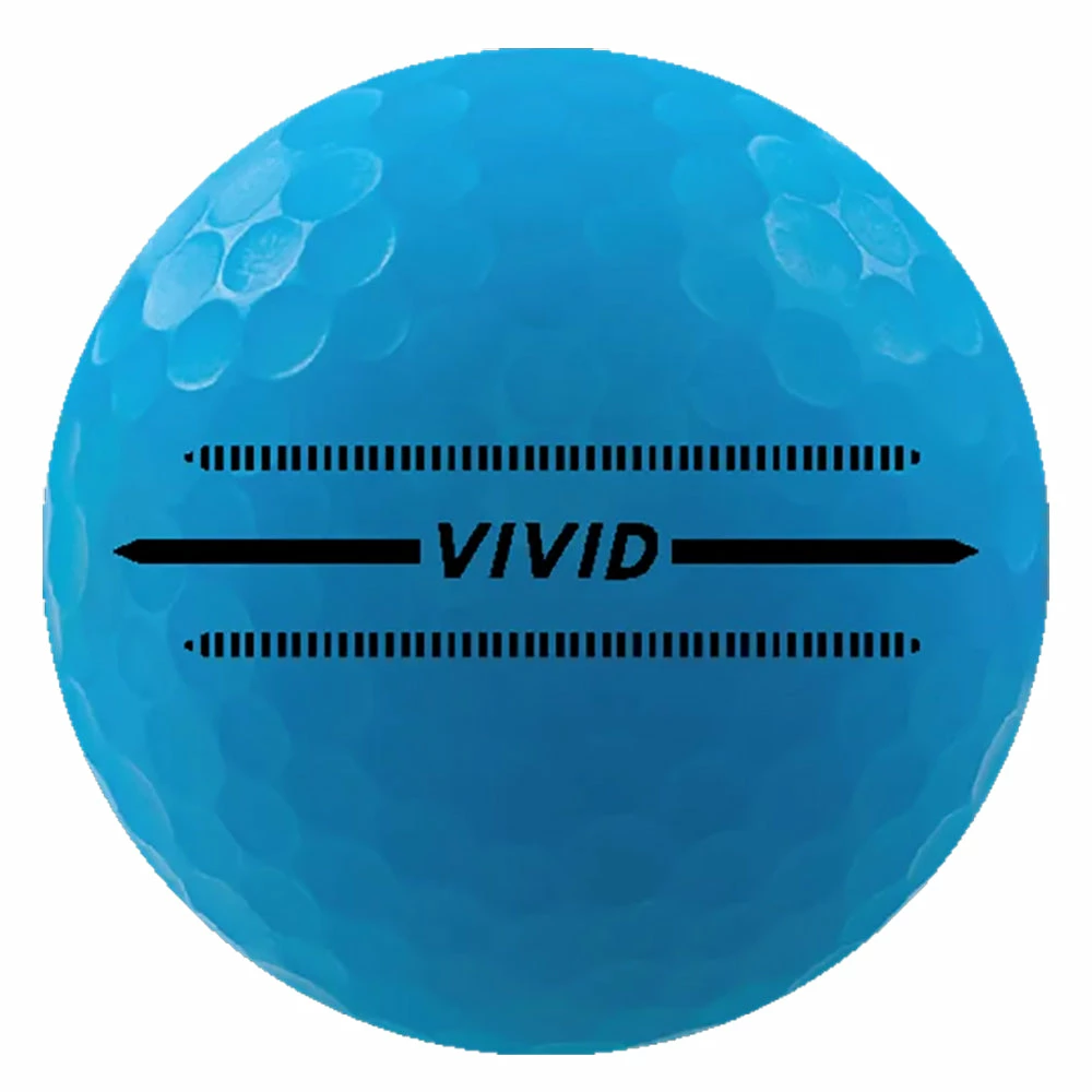 Volvik Vivid Blue Golf Balls 12-Pack 4 Volvik Vivid Blue Golf Balls 12-Pack - Image 2