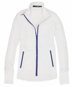 Polo Ralph Lauren RLX Long Sleeve Full Zip Eyelet Detail Womens Golf Jacket