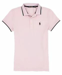 Polo Ralph Lauren Polo Golf Performance Pique Val Pink Womens Golf Polo