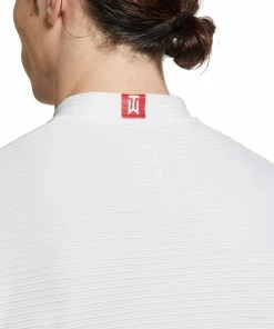 Nike Golf Nike Dri-FIT Tiger Woods Dry Mens Golf Polo -Wedges Sales 15772 WHITE100 1