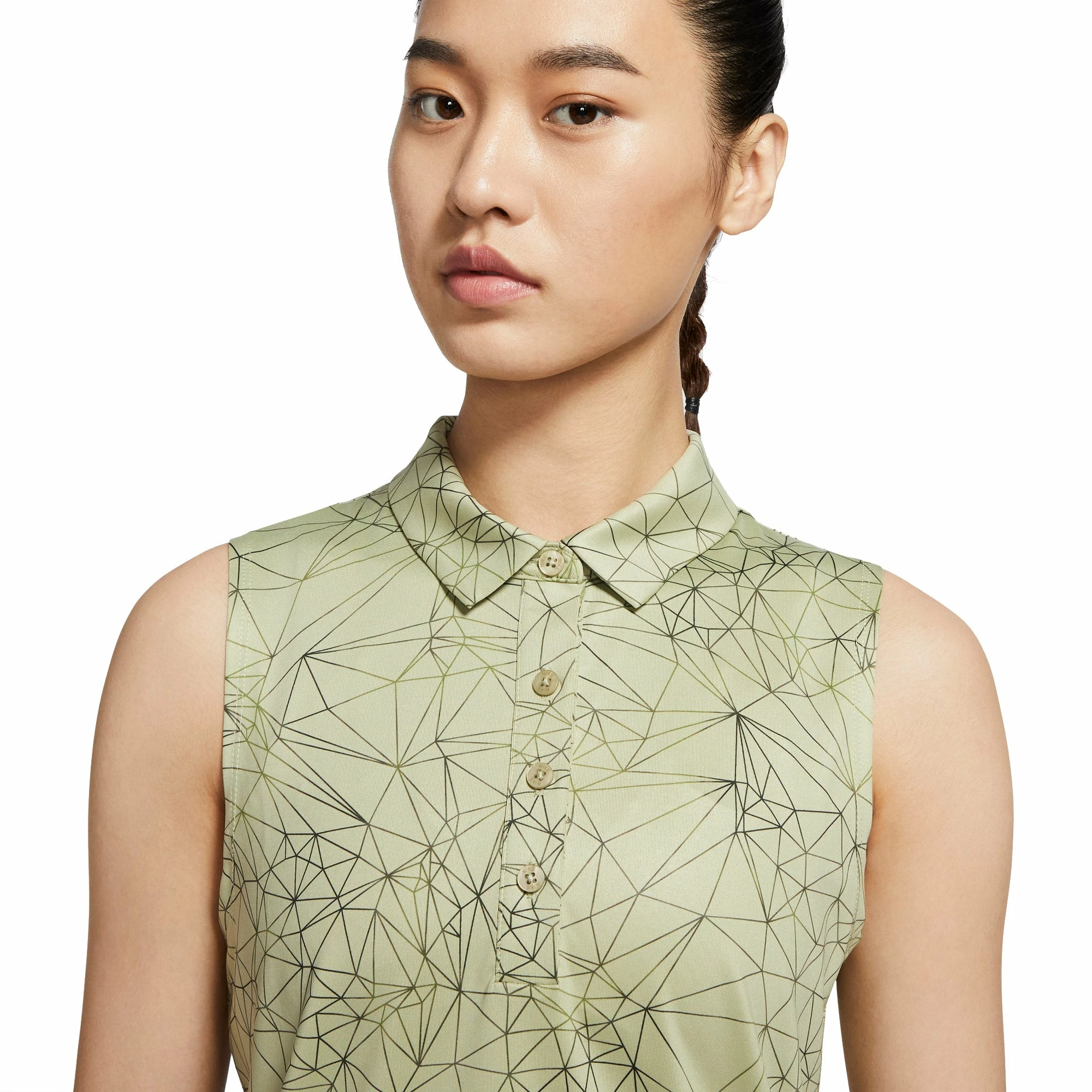 Nike Golf Nike Dri-FIT Fairway Womens Sleeveless Golf Polo 6 Nike Golf Nike Dri-FIT Fairway Womens Sleeveless Golf Polo - Image 4