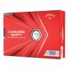 Callaway Chrome Soft Triple Track White Golf Balls - Dozen -Wedges Sales 16133