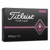 Titleist Pro V1 Pink Edition Golf Balls - Dozen -Wedges Sales 16244