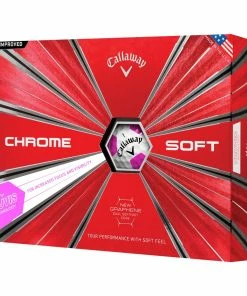 Callaway Chrome Soft Truvis Pink Golf Balls - Dozen