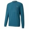 PUMA Golf Puma Cloudspun Crew Neck Mens Golf Shirt -Wedges Sales 17769 DIGIBLUEHTHR 675f930f d3d6 49b3 953c 032120afb68d