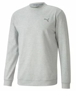 PUMA Golf Puma Cloudspun Crew Neck Mens Golf Shirt -Wedges Sales 17769 HIGHRISEHTHR e1220095 f10c 43b6 9b6c 093152941d03