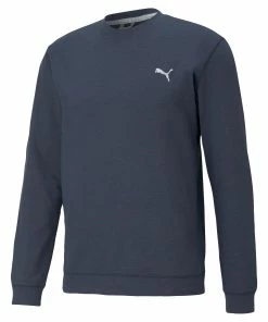 PUMA Golf Puma Cloudspun Crew Neck Mens Golf Shirt -Wedges Sales 17769 NYBLZRHTHR08