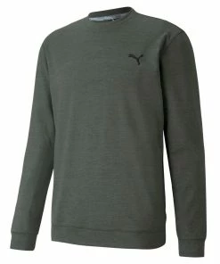 PUMA Golf Puma Cloudspun Crew Neck Mens Golf Shirt -Wedges Sales 17769 THYMEHEATHER 31c4694a 7a6f 489d 98c9 3c68bcd829aa