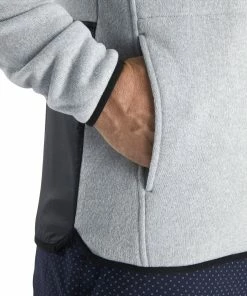 FootJoy Sweater Fleece Mens Golf 1/2 Zip 7 FootJoy Sweater Fleece Mens Golf 1/2 Zip -Wedges Sales 17796 HTHRGREYBLACK 2 b20713e0 f2a2 41a8 acfc 97ac923acc5b