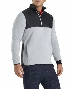 FootJoy Sweater Fleece Mens Golf 1/2 Zip