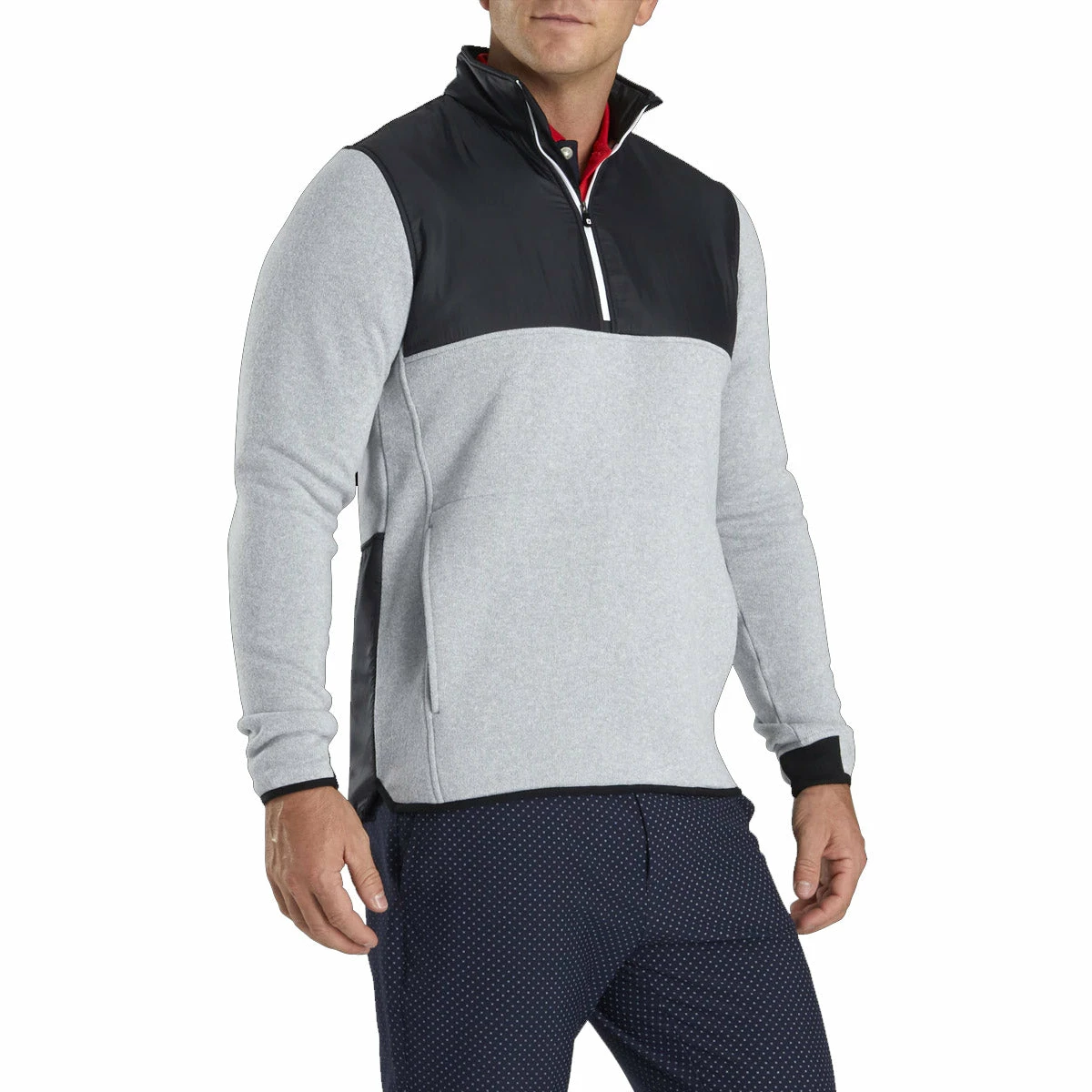 FootJoy Sweater Fleece Mens Golf 1/2 Zip 3 FootJoy Sweater Fleece Mens Golf 1/2 Zip