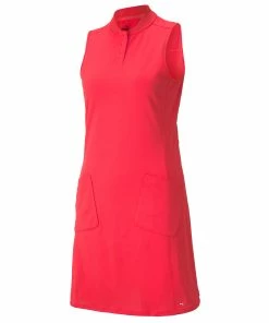 PUMA Golf Puma Farley Womens Golf Dress -Wedges Sales 17810 TEABERRY06 e73d7d02 b93e 4662 885f fe4a283485db