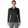 Adidas Golf Adidas Performance Black Womens Long Sleeve Golf Polo -Wedges Sales 18727 BLACK 85ba1932 b775 4e4d a8f6 99f1f93e8305